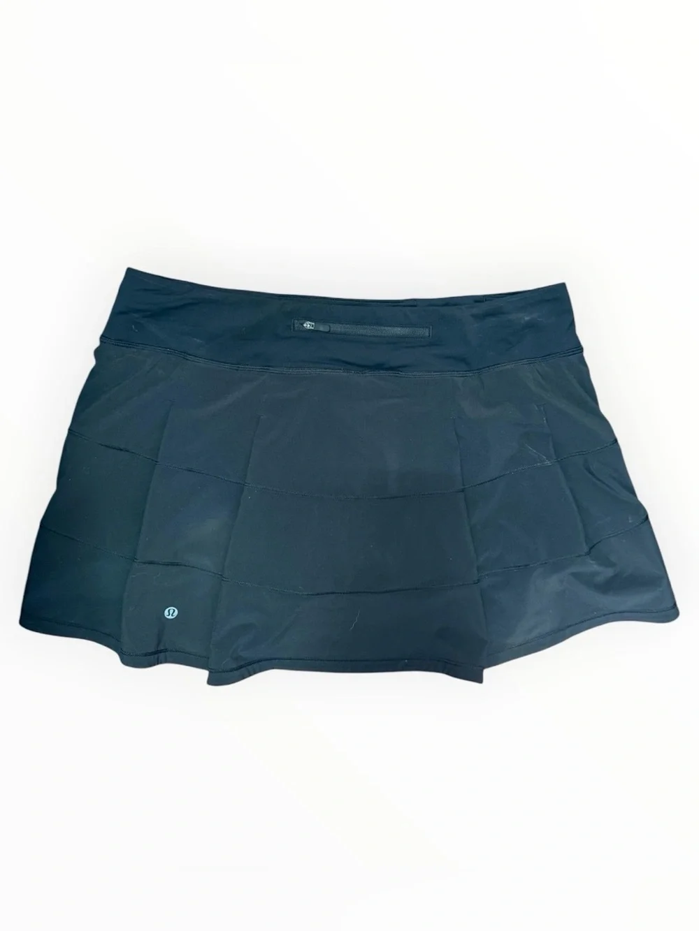 Black Lululemon Pace Rival Mid-Rise Skirt size 12